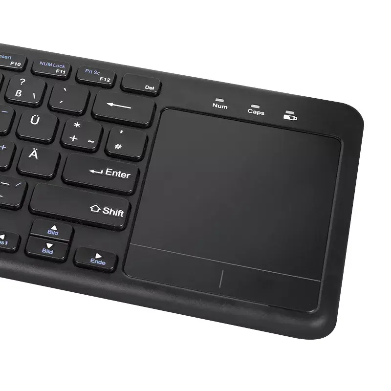Klaviatuur LogiLink ID0188 Home RF Wireless QWERTZ Must