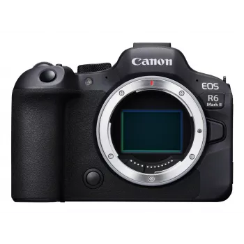 Peeglita kaamera Canon EOS R6 Mark II (MILC korpus) – 24,2 MP, CMOS, 4K video, 3-tolline puuteekraan, Wi‑Fi, 1/8000 s säriaeg, 0,588 kg, must