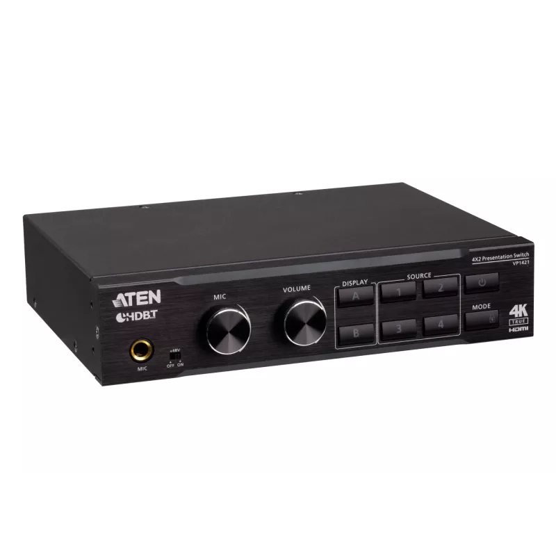 ATEN 4 x 2 True 4K esitlusmaatrikslüliti