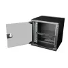 Kaablihalduspaneel EQUIP EZMB-10-B, metall, must, 1U tarvik