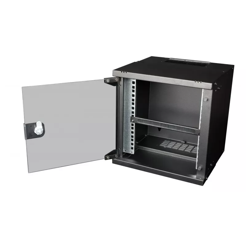 Kaablihalduspaneel EQUIP EZMB-10-B, metall, must, 1U tarvik