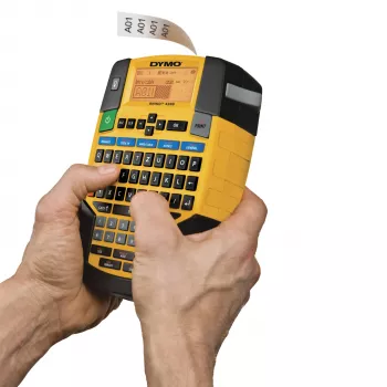 DYMO RHINO 4200 tööstuslik sildivalmistaja | QWERTY-klaviatuur ja aega säästvad kiirklahvid | Vastupidav sildiprinter tööplatsidele ja rasketeks märgistustöödeks