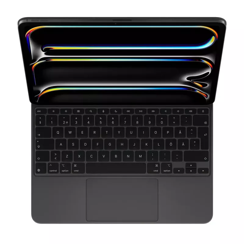 Apple Magic klaviatuur iPad Pro 13-tollisele M4-le rootsi must juhtmevaba QWERTY