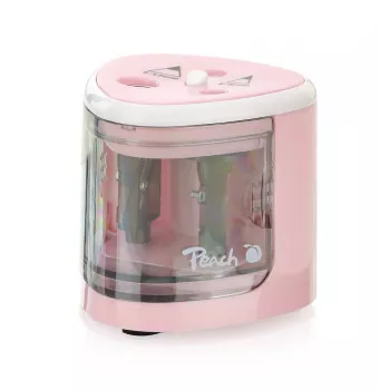 Peach PO102 elektriline pliiatsiteritaja Roosa, Valge