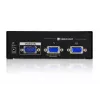 ATEN 2-pordiline VGA-videopoolitaja (450 MHz), VGA, 2x VGA, 2048 x 1536 pikslit, Must, Metallist, QXGA