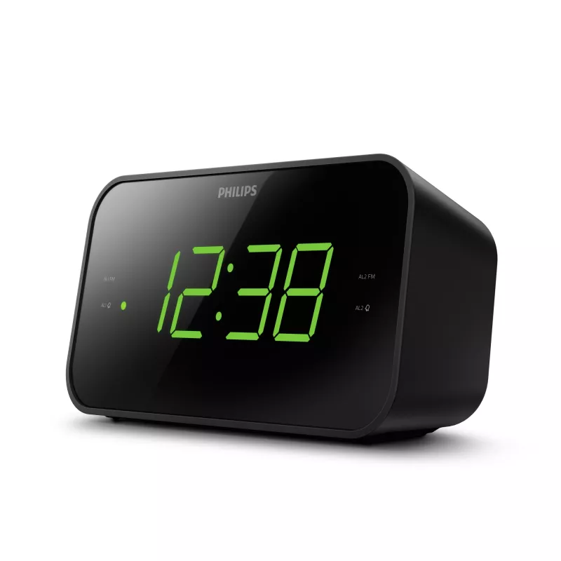 Philips TAR3306/12 äratuskell Digitaalne äratuskell Must