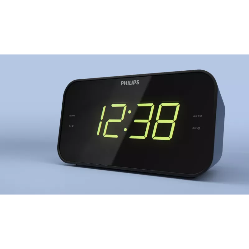 Philips TAR3306/12 äratuskell Digitaalne äratuskell Must