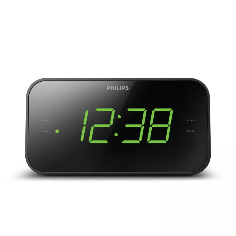Philips TAR3306/12 äratuskell Digitaalne äratuskell Must