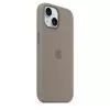 Silikoonümbris Apple iPhone 15 MagSafe Clay kate pruun