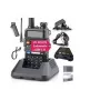 Kaheribaline käsiraadio Baofeng UV-5R HTQ USB-C 5W, 1800 mAh, FM 64–108 MHz, must