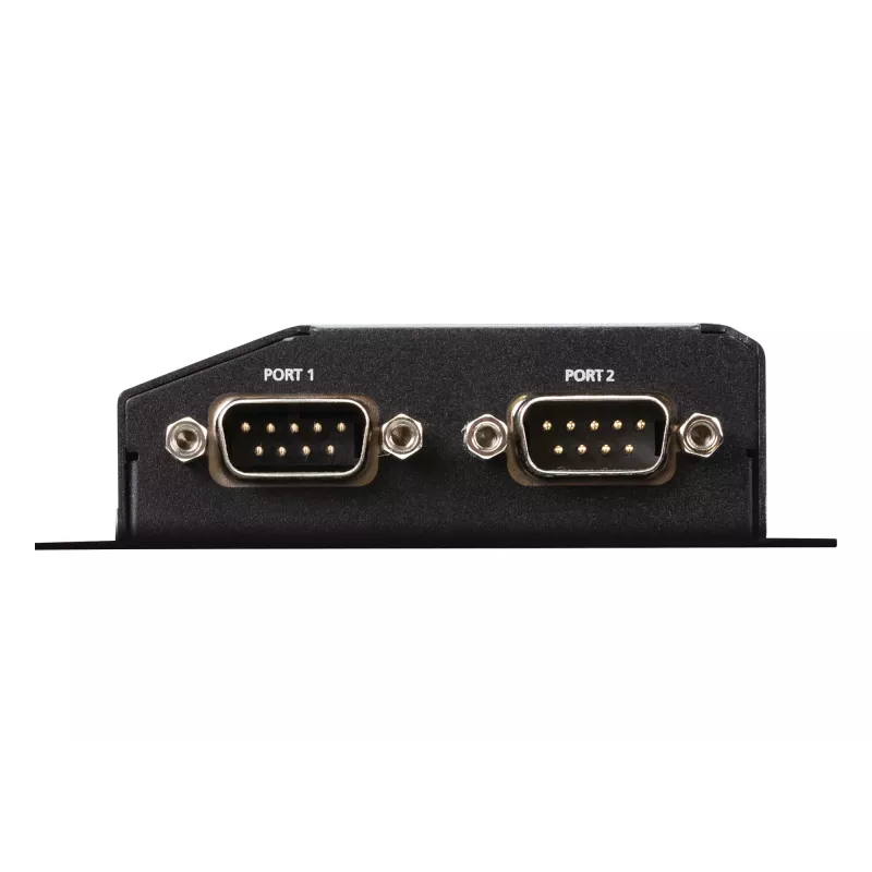 ATEN 2-pordiline RS-232 turvaline seadmeserver PoE-ga