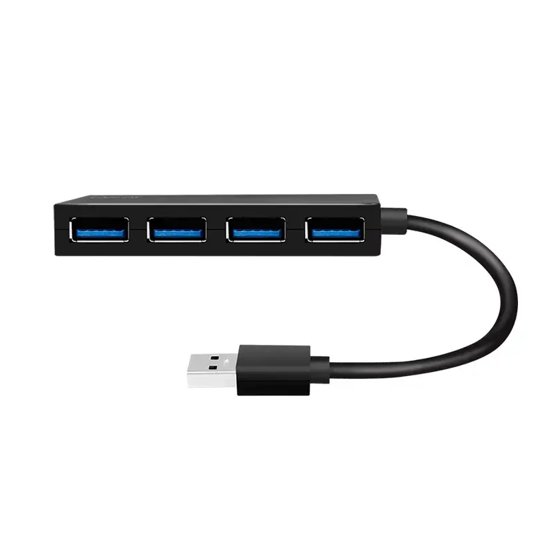 LogiLink USB 3.2 Gen1 4-pordiline jaotur must 5000 Mbit/s ABS