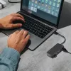 LogiLink USB 3.2 Gen1 4-pordiline jaotur must 5000 Mbit/s ABS