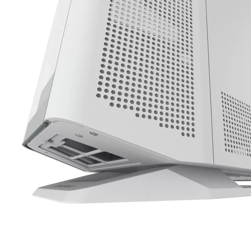 PC Midi Tower korpus Cougar FV270 — Valge, toetab ATX/EATX/Micro-ITX, 2×3.5 tolli + 2×2.5 tolli, 120/140 mm ventilaatorid