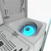 PC Midi Tower korpus Cougar FV270 — Valge, toetab ATX/EATX/Micro-ITX, 2×3.5 tolli + 2×2.5 tolli, 120/140 mm ventilaatorid