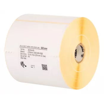 Label Zebra Z-Perform 1000T valge