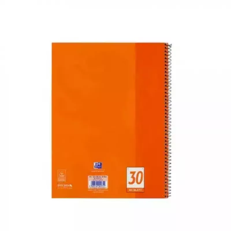 Kirjutusmärkmik Oxford 100050359 A4 80 lehte oranž