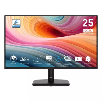MSI PRO MP251LDE E2 arvutikuvar 62,2 cm (24,5 tolli) 1920 x 1080 pikslit Full HD LED Must