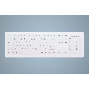 Contour Design Active Key AK-C8100FA-UVS-W/GE klaviatuur Meditsiiniline USB QWERTY Ühendkuningriigi inglise Valge