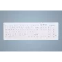 Contour Design Active Key AK-C8100FA-UVS-W/GE klaviatuur Meditsiiniline USB QWERTY Ühendkuningriigi inglise Valge
