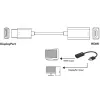 Techly IADAP DP-HDMIF8K videokaabli adapter 0.2 m DisplayPort HDMI Type A (Standard) Must