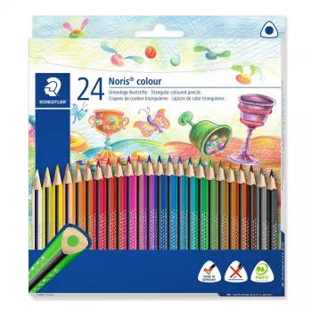 Värvipliiatsid Staedtler 187 24 tk