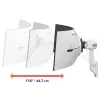 Ergotron HX seeria HX KÄEPIDE VÄGA RASKEKOORMUSEGA PIVOT SEINAVALGE 1000R 57-tollistele KUVERITELE