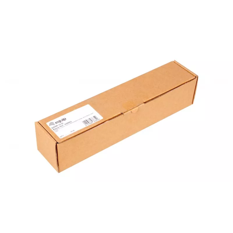 Kaablirõngas EQUIP EZMR-10-G 19-tollisele riiulile, metallkorpus, valge