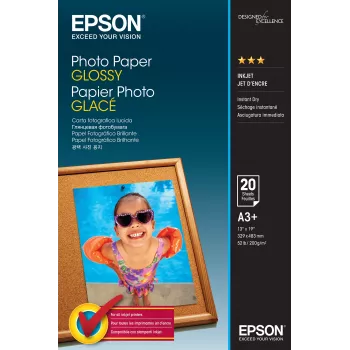 Epson Photo Paper Glossy - A3+ - 20 lehte