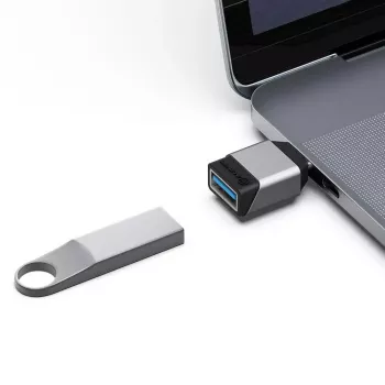 ALOGIC ULCAMN-SGR USB-C USB-A-le soovahetaja