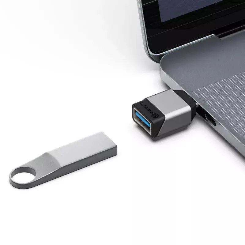 ALOGIC ULCAMN-SGR USB-C USB-A-le soovahetaja