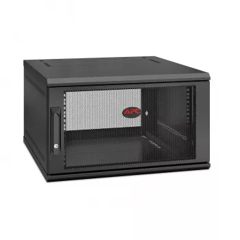 APC NetShelter WX AR106SH6, 6U, 19-tolline patch-kapp, seinale paigaldatav, eelmonteeritud, 600 mm sügav