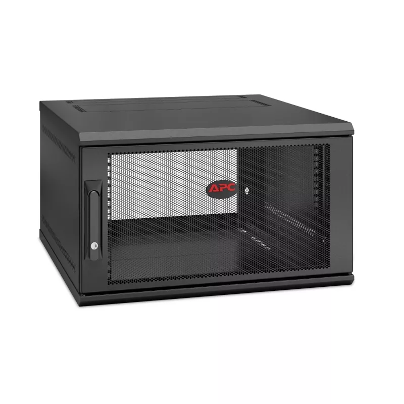 APC NetShelter WX AR106SH6, 6U, 19-tolline patch-kapp, seinale paigaldatav, eelmonteeritud, 600 mm sügav