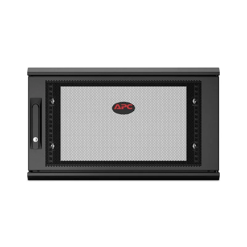 APC NetShelter WX AR106SH6, 6U, 19-tolline patch-kapp, seinale paigaldatav, eelmonteeritud, 600 mm sügav