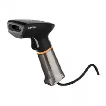 Käsiskanner vöötkoodidele SUNMI U2 2D USB must — jaemüügi pildiskanner, juhtmega USB-ühendus