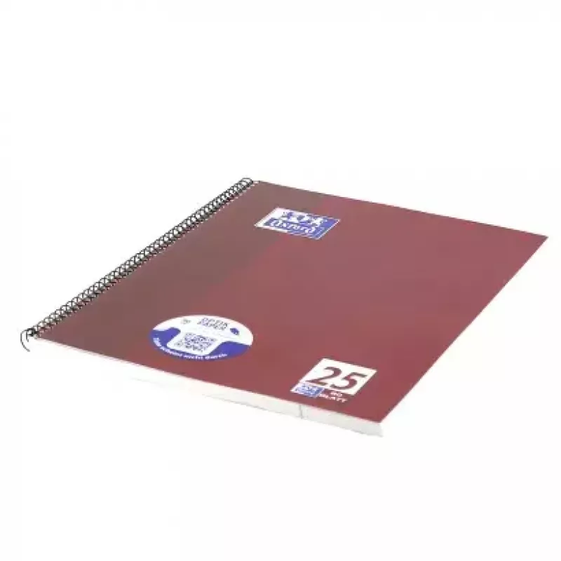 Kirjutusmärkmik Oxford 100050355 A4 80 lehte Bordeaux