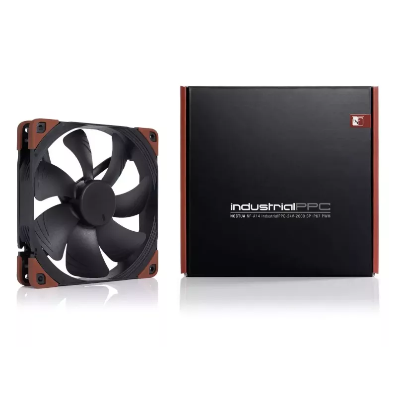 Ventilaator Noctua NF-A14 14 cm 500-2000 p/min Must Pruun