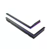 RGB-valgustuse täienduskomplekt ASUS TUF GAMING GT502 Horizon — ARGB 3 kontaktiga, 5 V, 1,44 A, magnetkinnitus, ühildub Midi Toweriga, must