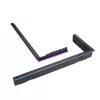 RGB-valgustuse täienduskomplekt ASUS TUF GAMING GT502 Horizon — ARGB 3 kontaktiga, 5 V, 1,44 A, magnetkinnitus, ühildub Midi Toweriga, must