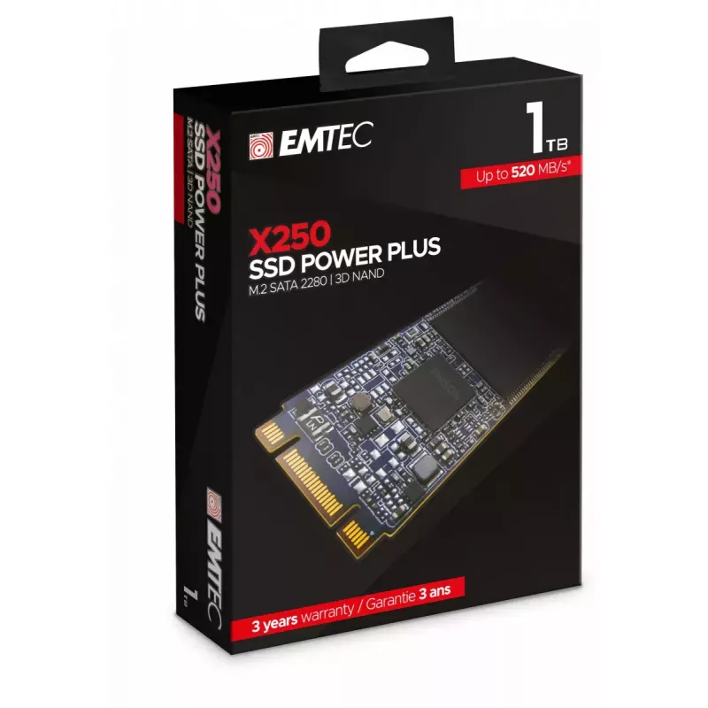 SSD-ketas Emtec 1 TB M.2 Serial ATA III X250