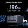 Ugreen DXP6800 Pro NAS Desktop Intel® Core™ i5 8 GB DDR5 hall, must