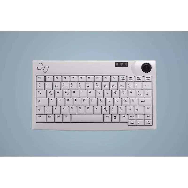 Contour Design Active Key AK-440 klaviatuur kontor USB QWERTZ saksa valge