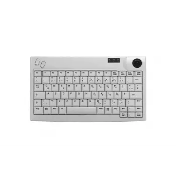 Contour Design Active Key AK-440 klaviatuur kontor USB QWERTZ saksa valge