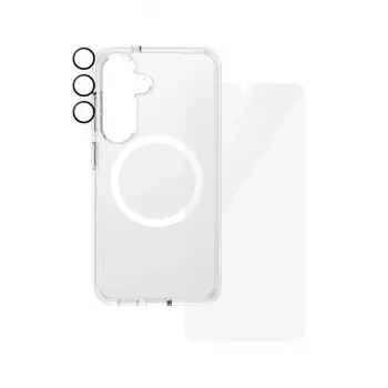 PanzerGlass ® | CARE by ® Flagship 3-in-1 komplekt Samsung Galaxy S25