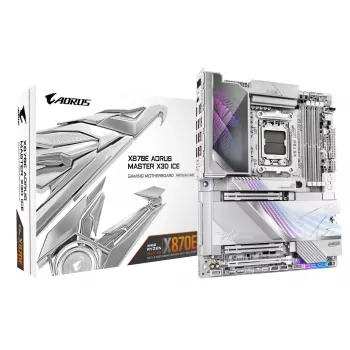 Emaplaat GIGABYTE X870E AORUS MASTER X3D ICE, AMD AM5, ATX