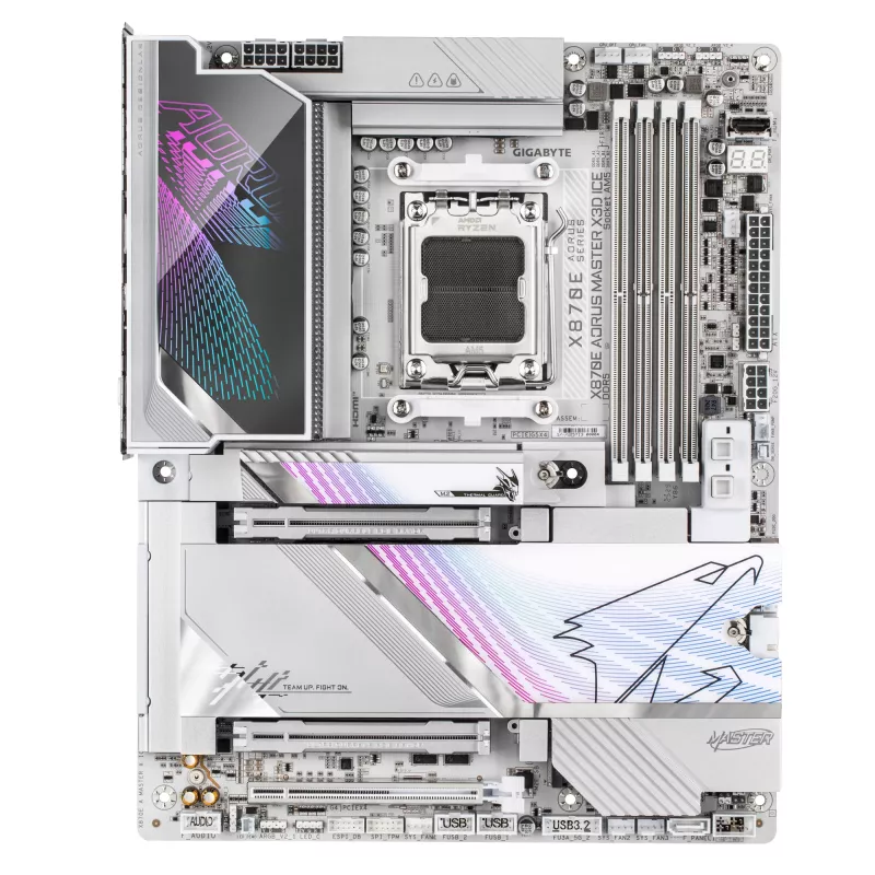 Emaplaat GIGABYTE X870E AORUS MASTER X3D ICE, AMD AM5, ATX