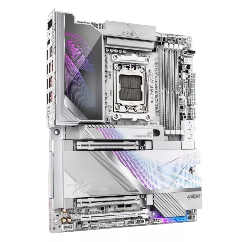 Emaplaat GIGABYTE X870E AORUS MASTER X3D ICE, AMD AM5, ATX