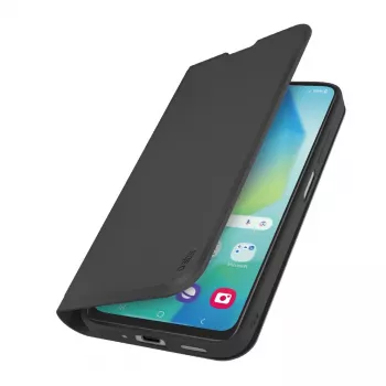 Rahakotiga ümbris SBS Galaxy A17 Must ühevärviline