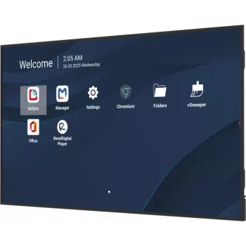 Professionaalne 98-tolline 4K äriekraan VIEWSONIC CDE9831-1C, 3840x2160, 500 cd/m², Android 14, 24/7