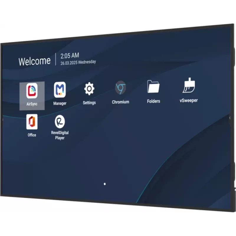 Professionaalne 98-tolline 4K äriekraan VIEWSONIC CDE9831-1C, 3840x2160, 500 cd/m², Android 14, 24/7